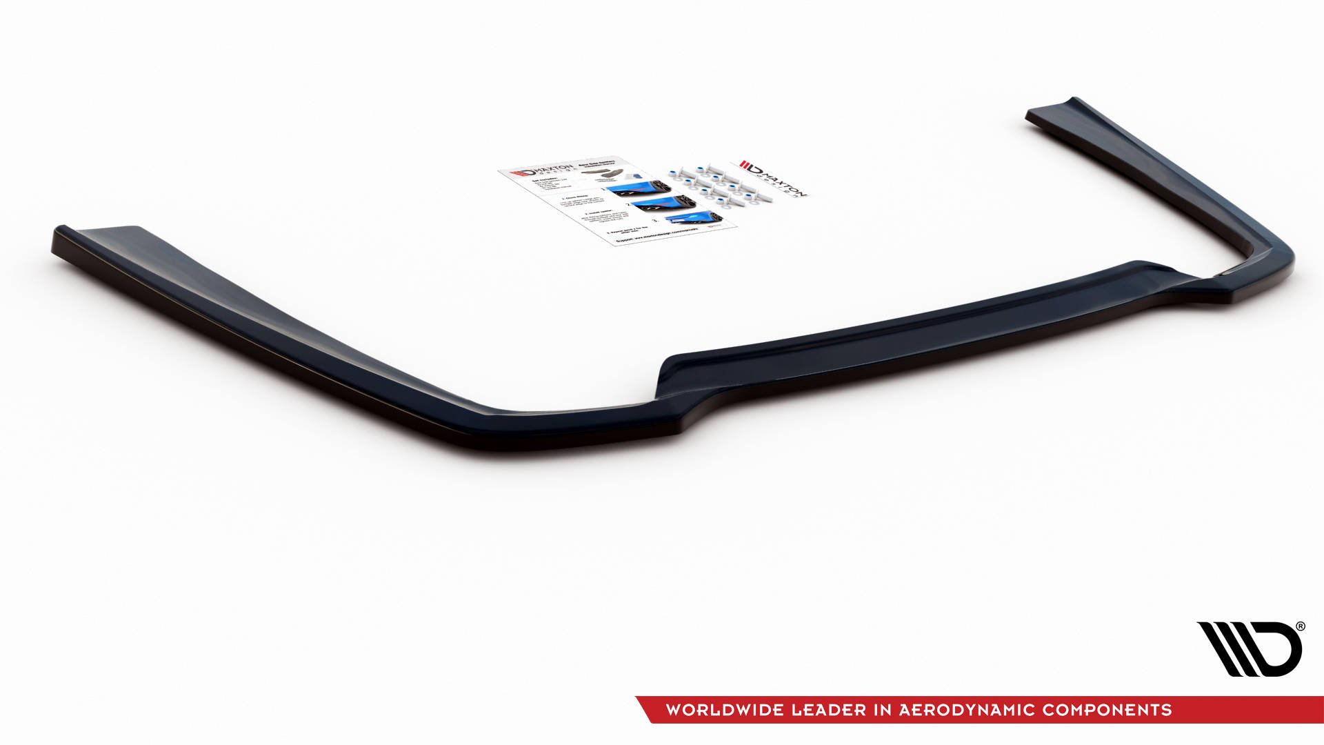 Heckansatz Mercedes-Benz CLS AMG-Line C257 schwarz Hochglanz