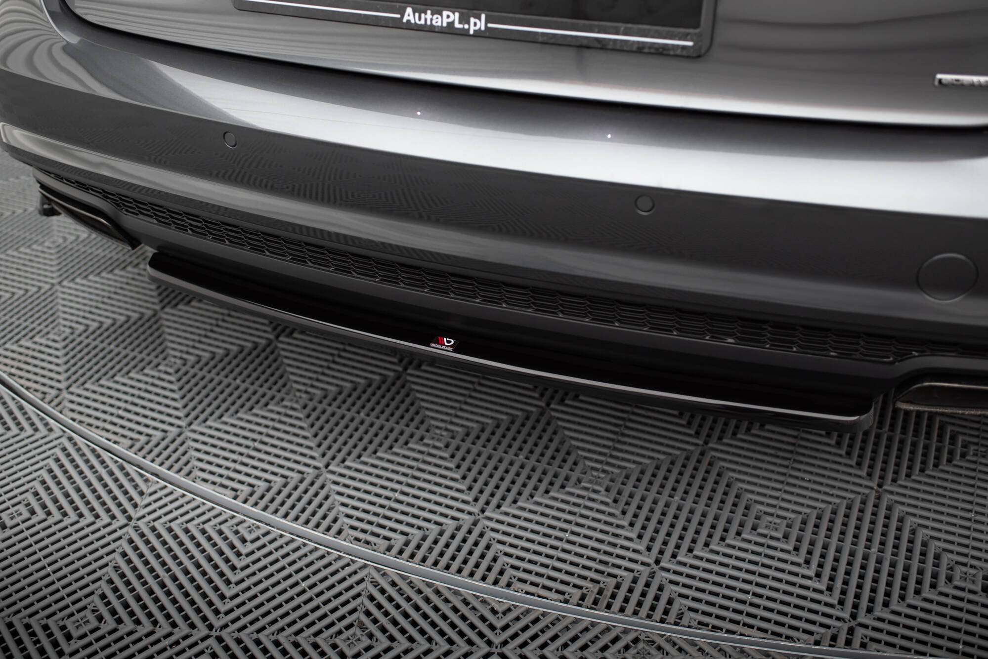 Heckansatz Audi A6 / A6 C7 S-line/ S6 C7 Facelift schwarz Hochglanz
