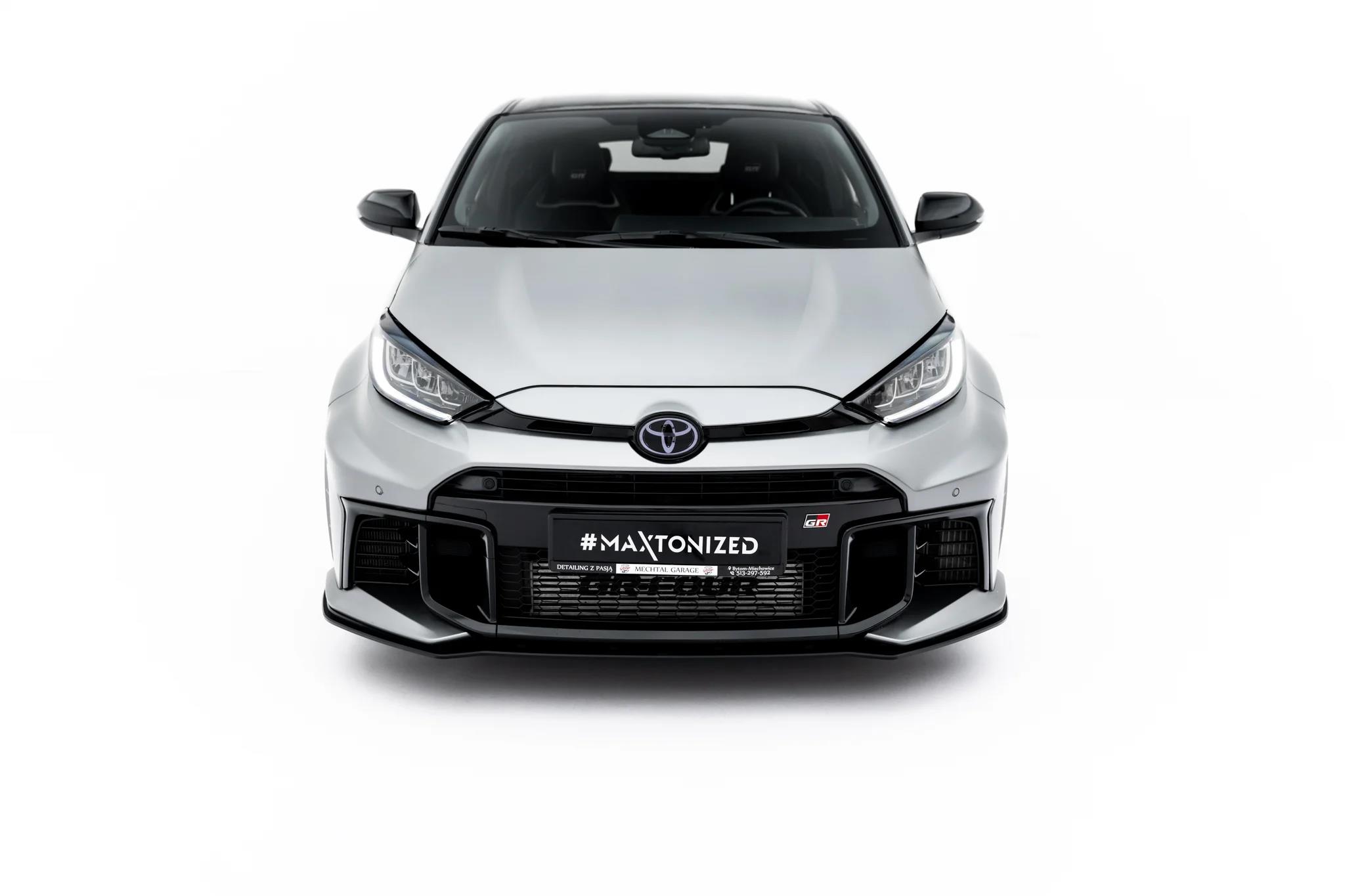 Frontlippe passend für Toyota GR Yaris Mk4 Facelift roter Kern