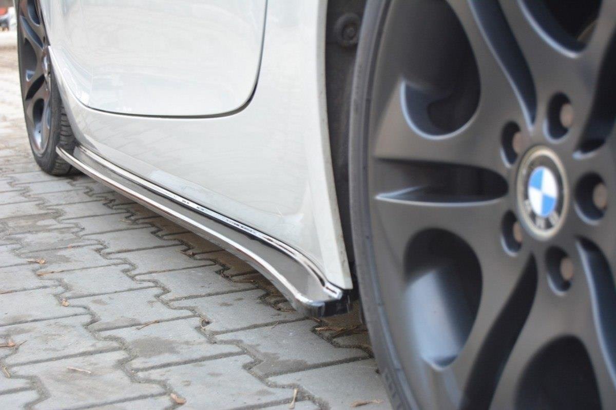 Street+ Seitenschweller Leisten passend für BMW Z4 E85 / E86 schwarz Hochglanz
