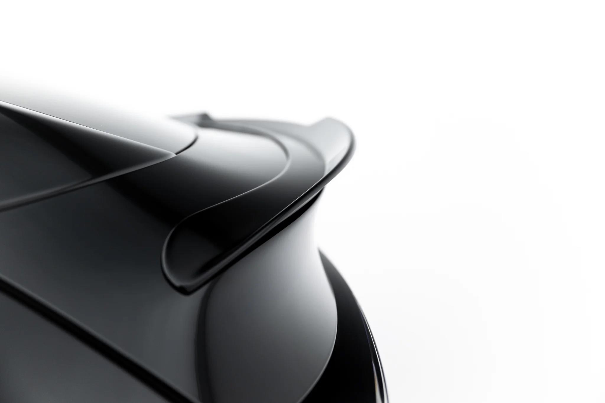 Heckspoiler Lippe passend für Tesla Model Y Premium Mk1 Facelift schwarz Hochglanz