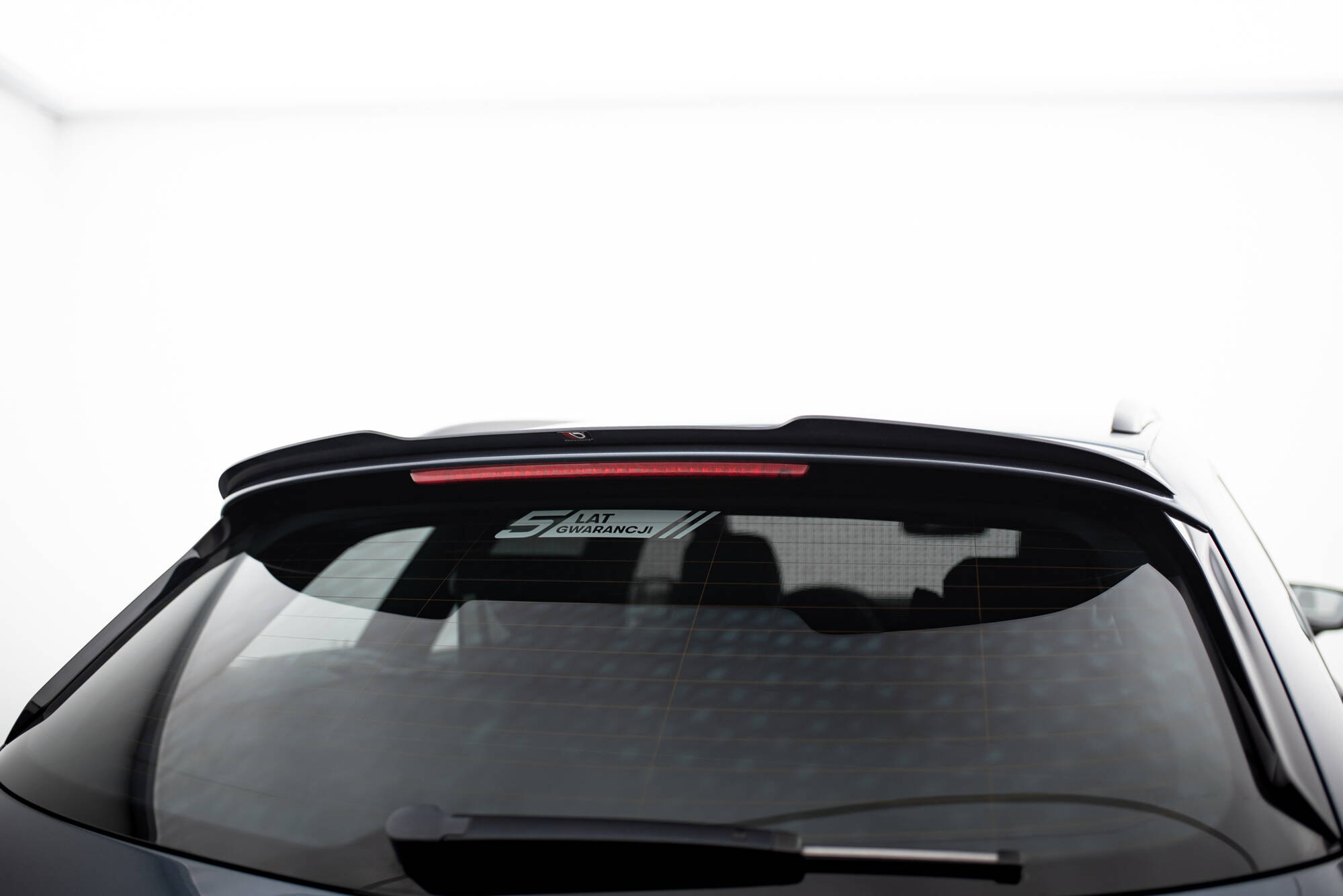 Spoiler CAP V.1 für Seat Leon Cupra ST Mk3 / Mk3 Facelift schwarz Hochglanz