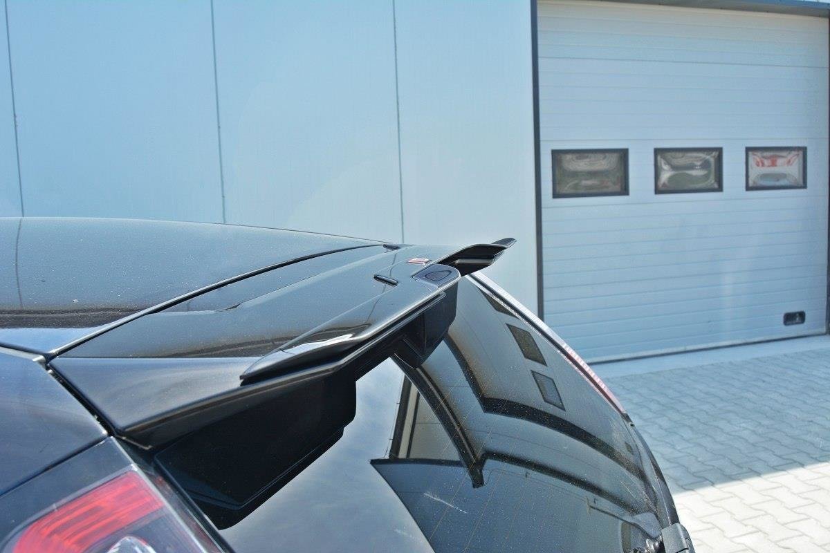 Heckspoiler Lippe passend für ABARTH Punto Evo schwarz Hochglanz