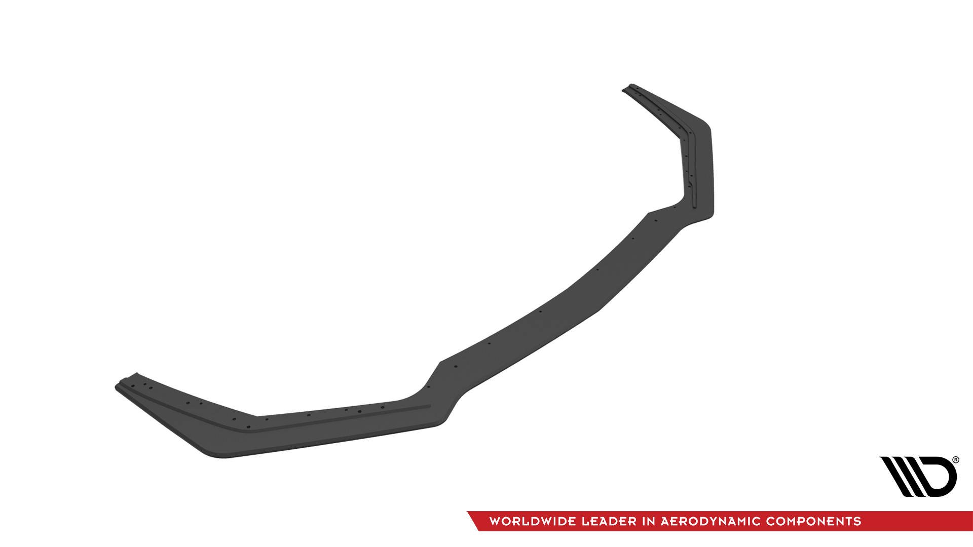 Street Pro Spoilerlippe Front Ansatz V.1 passend für Ford Mustang GT MK6 FL rot