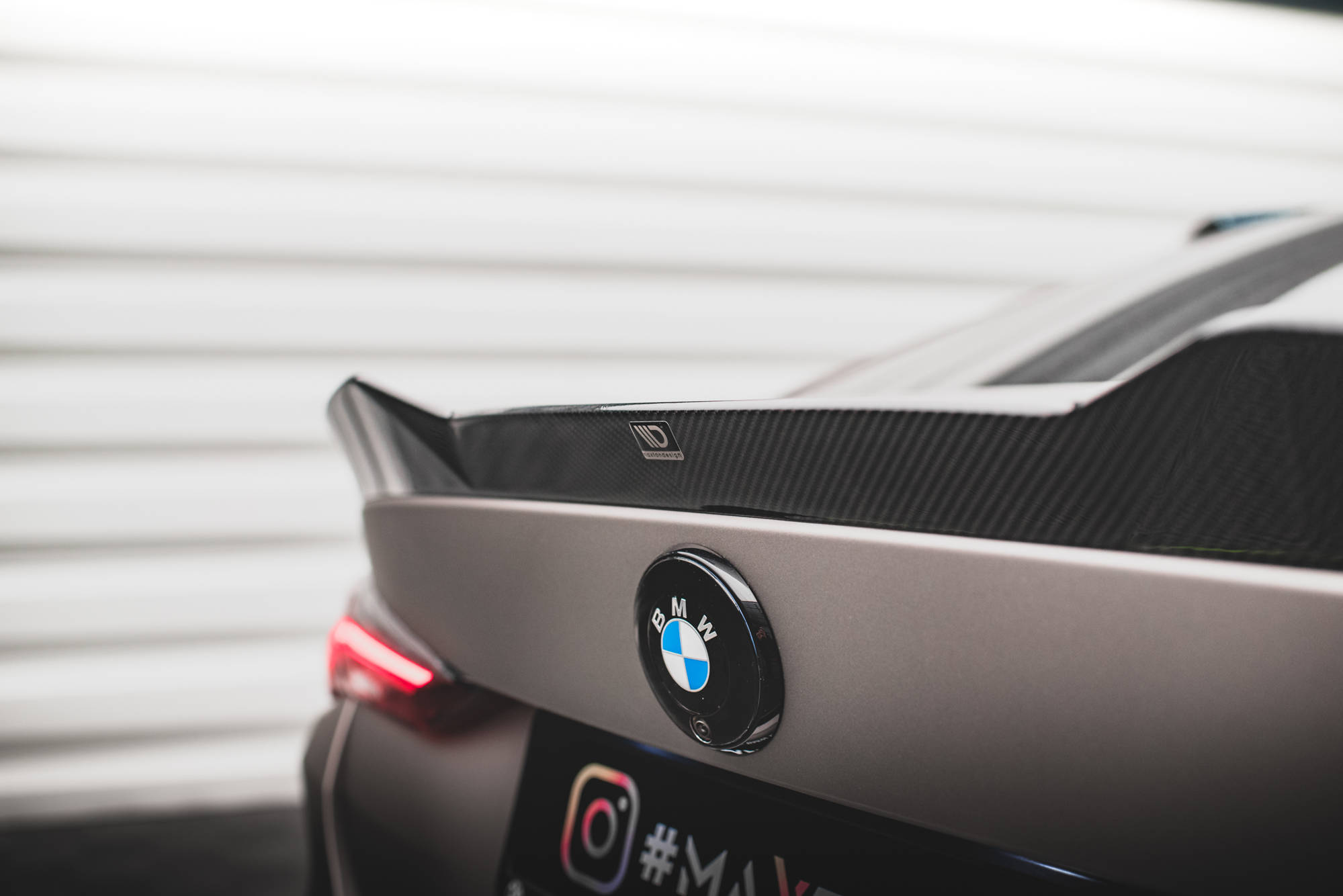Carbon Fiber Heckklappenspoiler passend für BMW M4 G82 / G82 FL / M440i / 4 M-Paket G22 / G22 FL