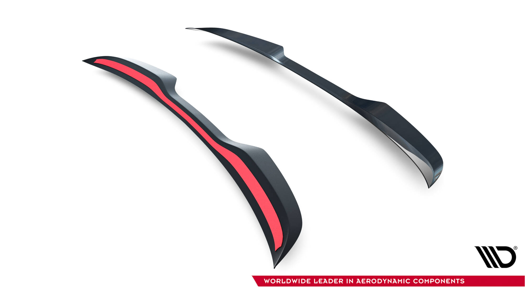 Heckspoiler Lippe passend für ABARTH 500e schwarz Hochglanz
