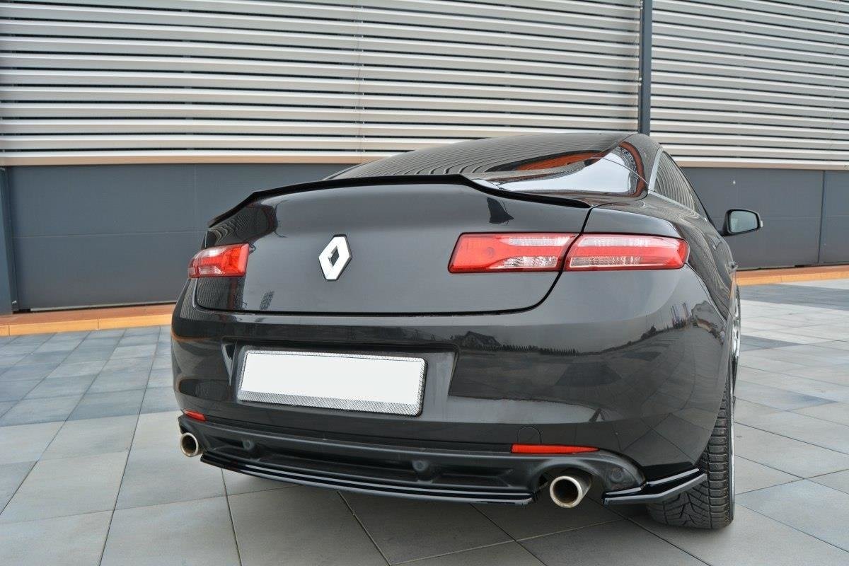 Spoiler CAP für Renault Laguna mk 3 Coupe schwarz Hochglanz