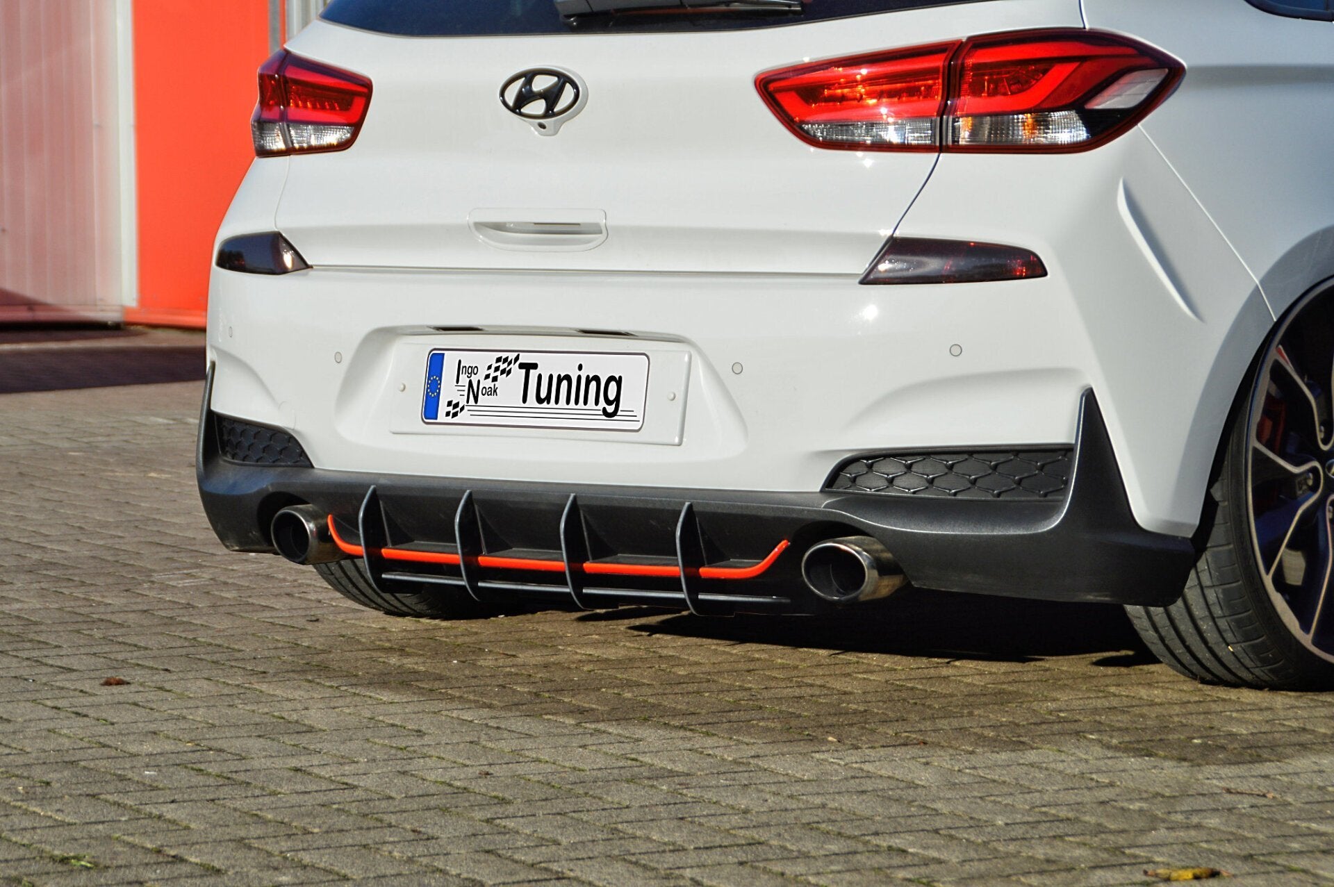 Heckansatz Seitenteile für Hyundai I30N + Performance ab Bj.2017-
