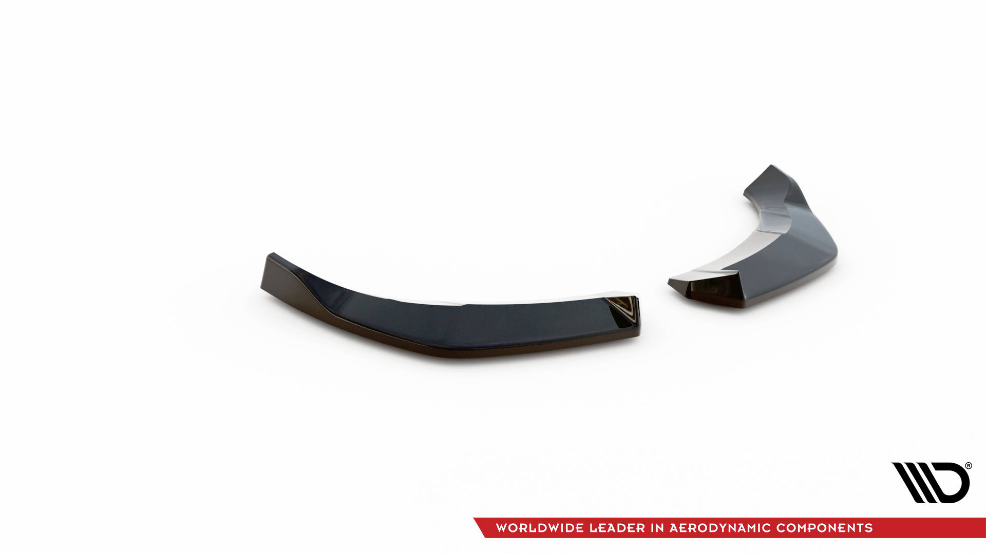 Street+ Heck Ansatz Flaps passend für Seat Ateca Mk1 schwarz Hochglanz
