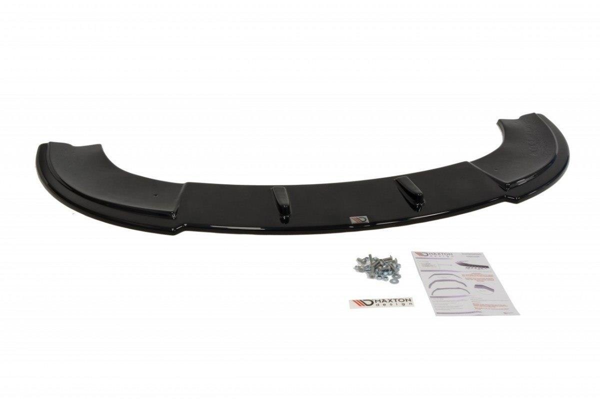 Street+ Spoilerlippe Front Ansatz passend für Seat Leon II MS Design schwarz Hochglanz