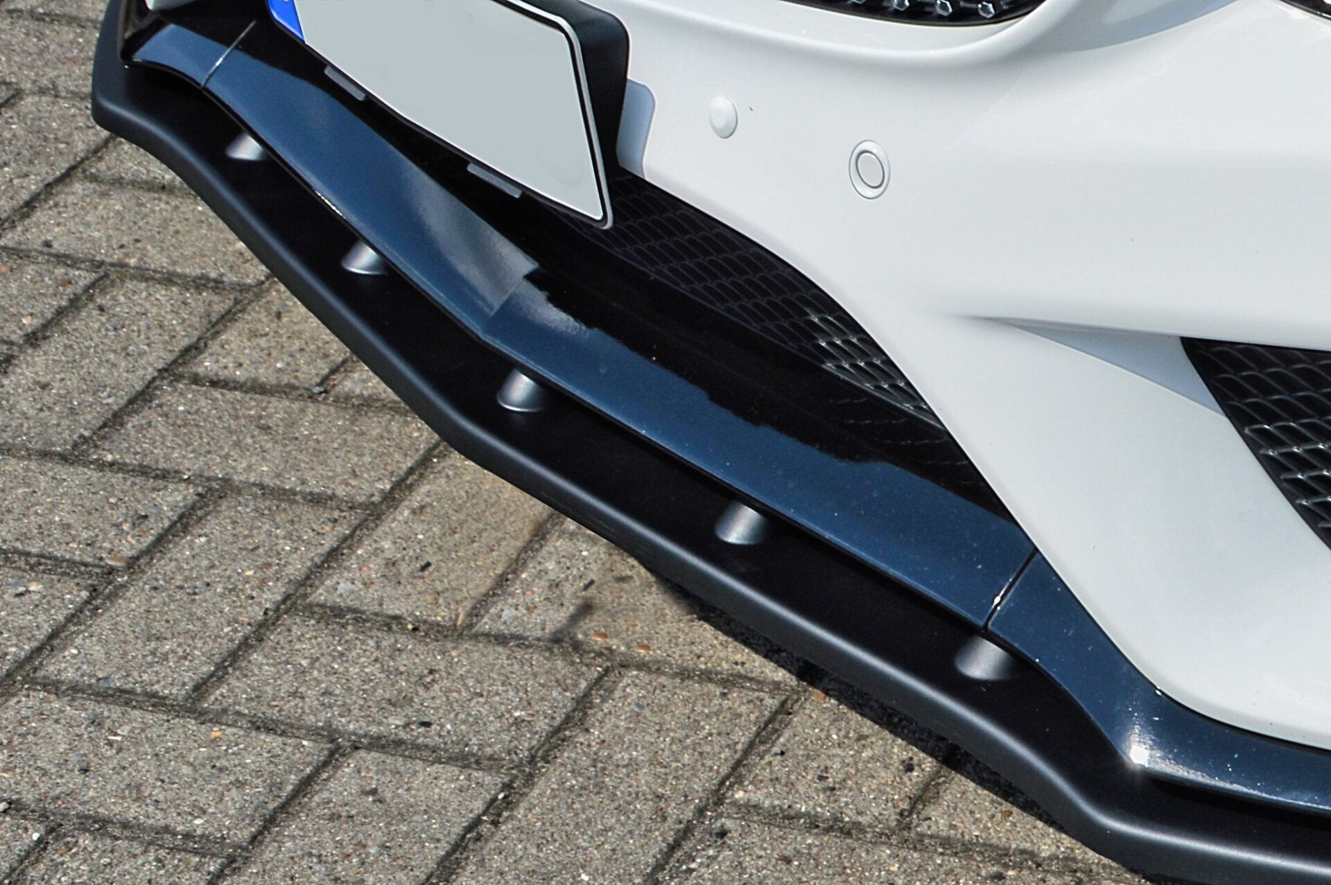 Cup Frontspoilerlippe für Mercedes C W205 43 AMG Limousine OEM Optik