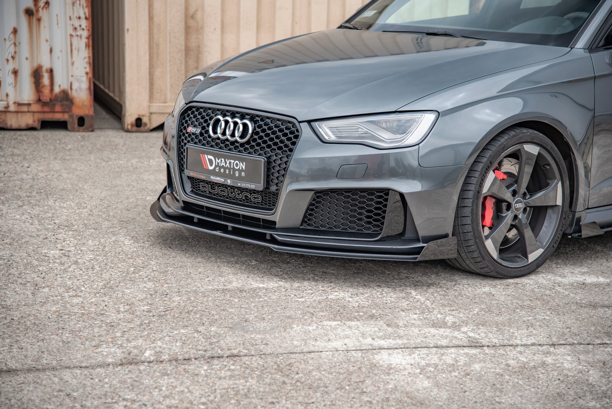 Flaps Audi RS3 8V Sportback schwarz Hochglanz