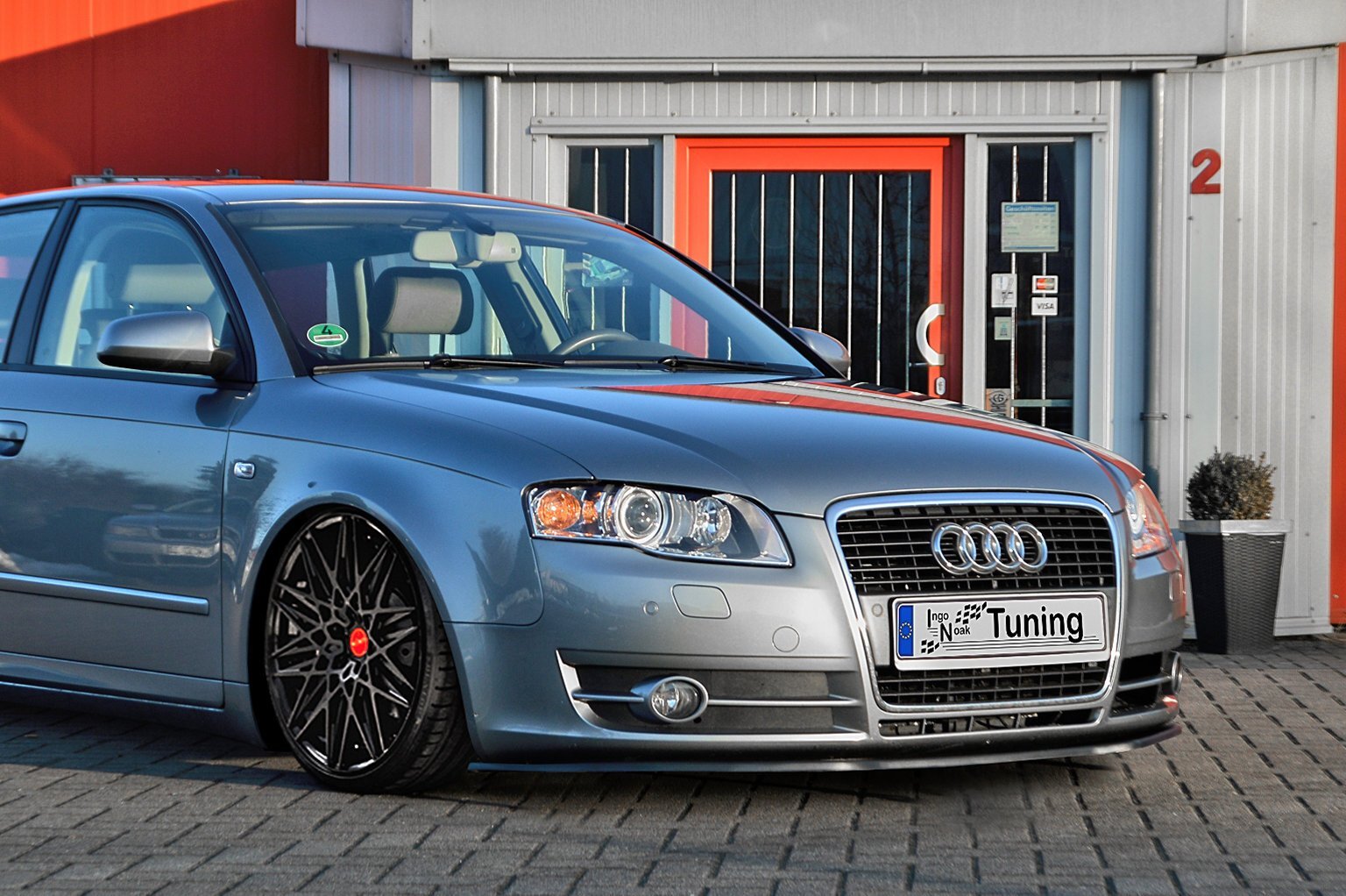 CUP Frontspoilerlippe für Audi A4 B7 Bj. 2004-2008 OEM Optik