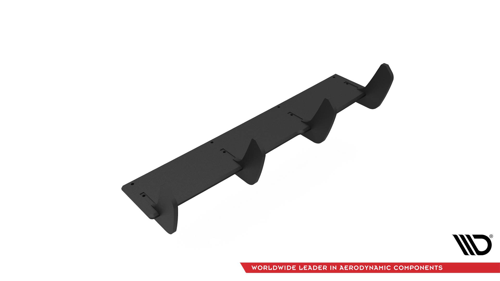Street Pro Heckschürze Heck Ansatz Diffusor passend für VW Golf R Mk8 rot