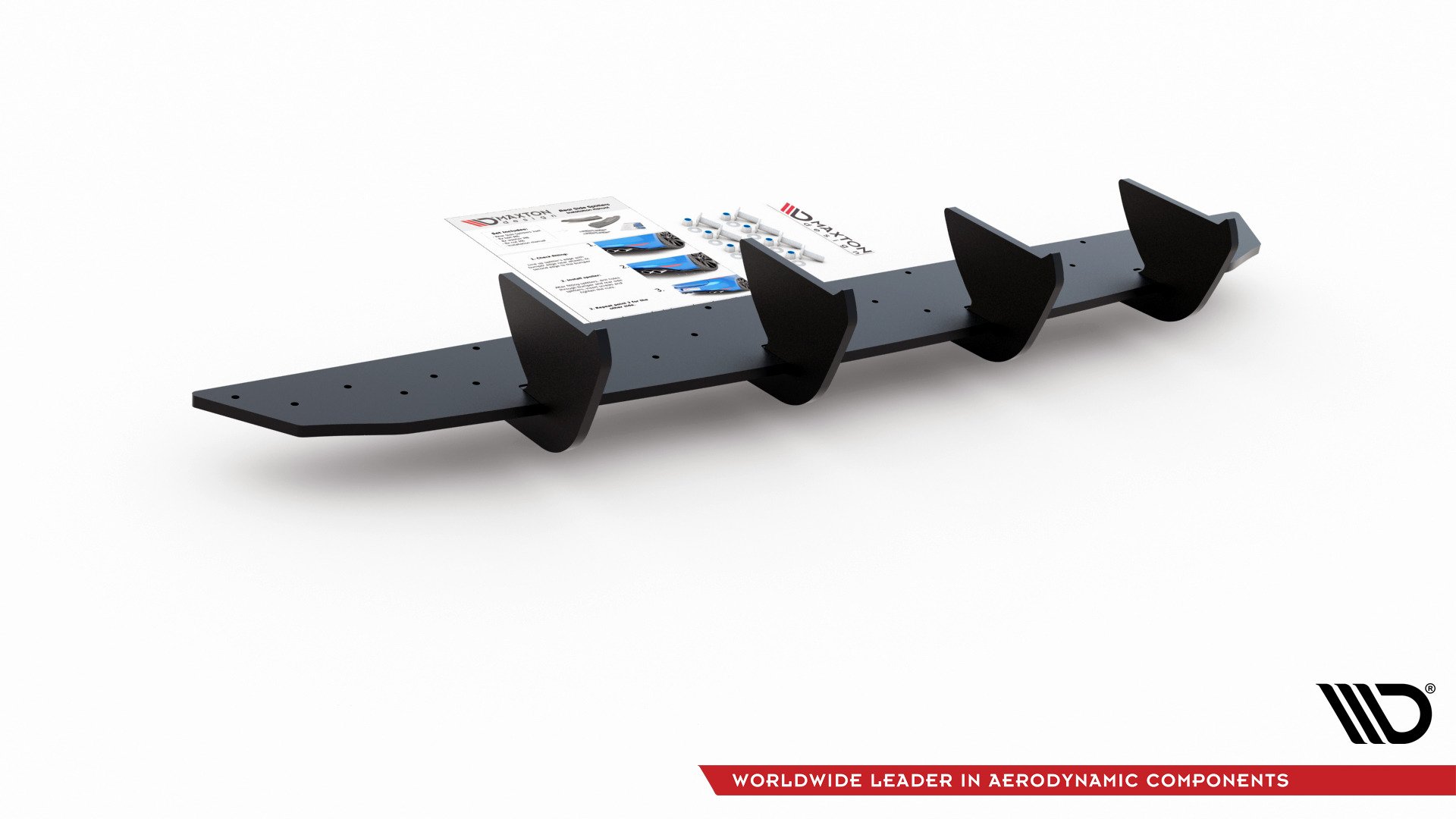 Robuste Racing Heckschürze V.2 für VW Golf Mk8
