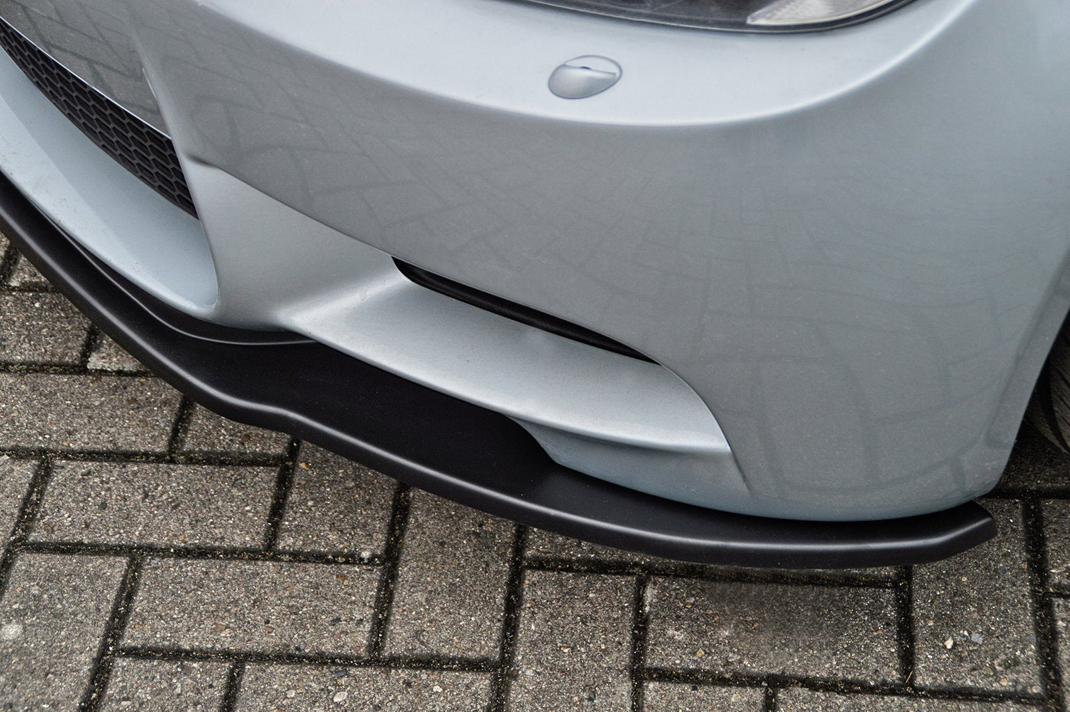 CUP Frontspoilerlippe für BMW M3 E92 E93 Bj. 2007-2013 Schwarz Glanz