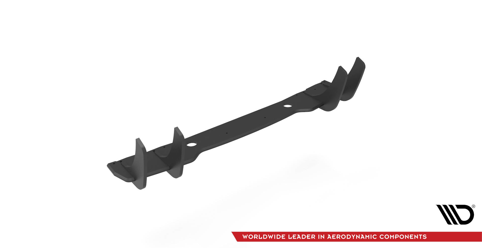 Street Pro Heckschürze Heck Ansatz Diffusor passend für Dodge Durango RT Mk3 rot
