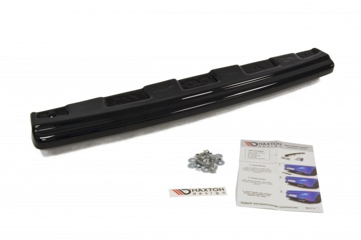 Heckansatz Mitsubishi Lancer Evo X im DTM LOOK schwarz Hochglanz