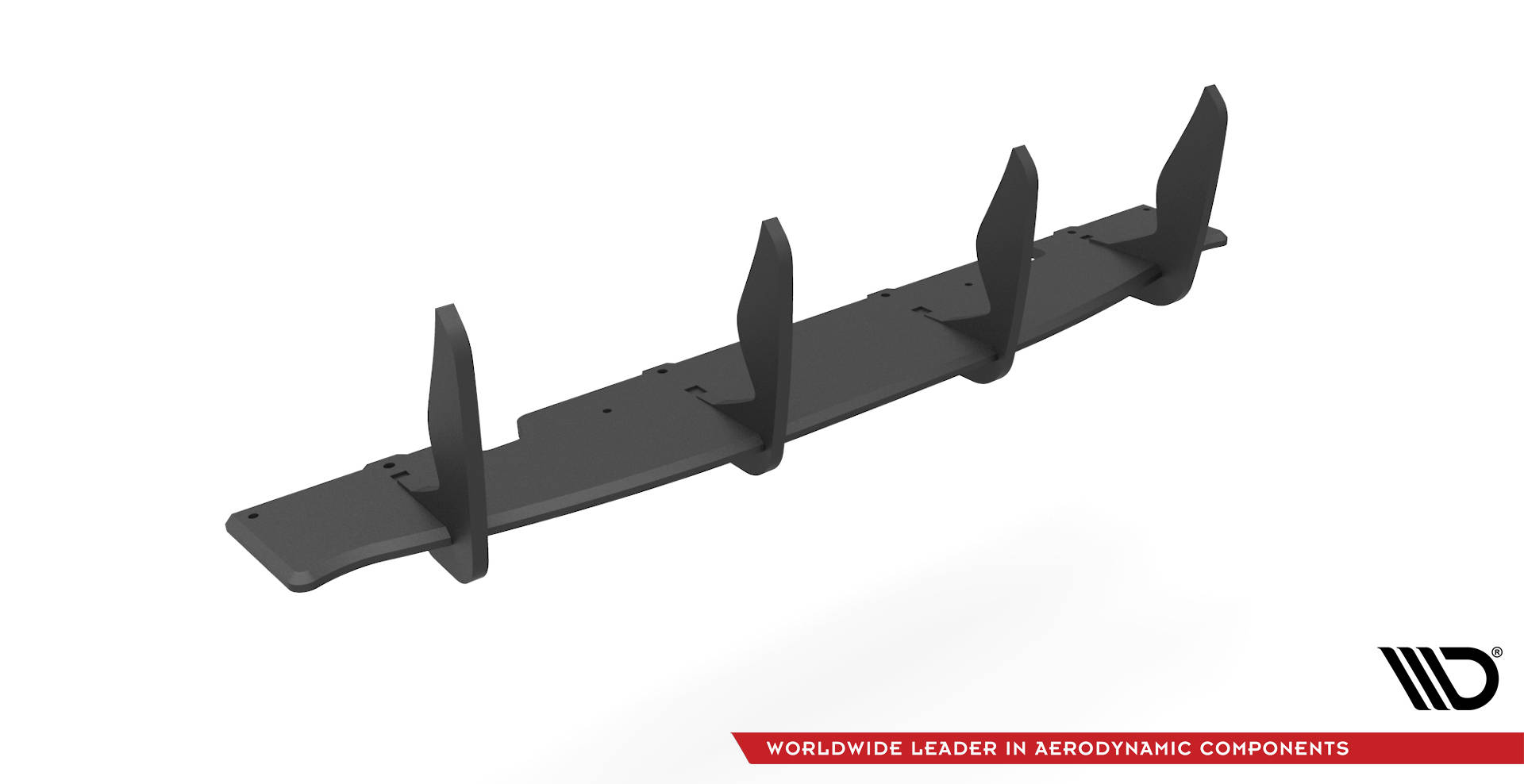 Heckansatz Diffusor passend für Infiniti Q60 S Mk2 schwarz matt