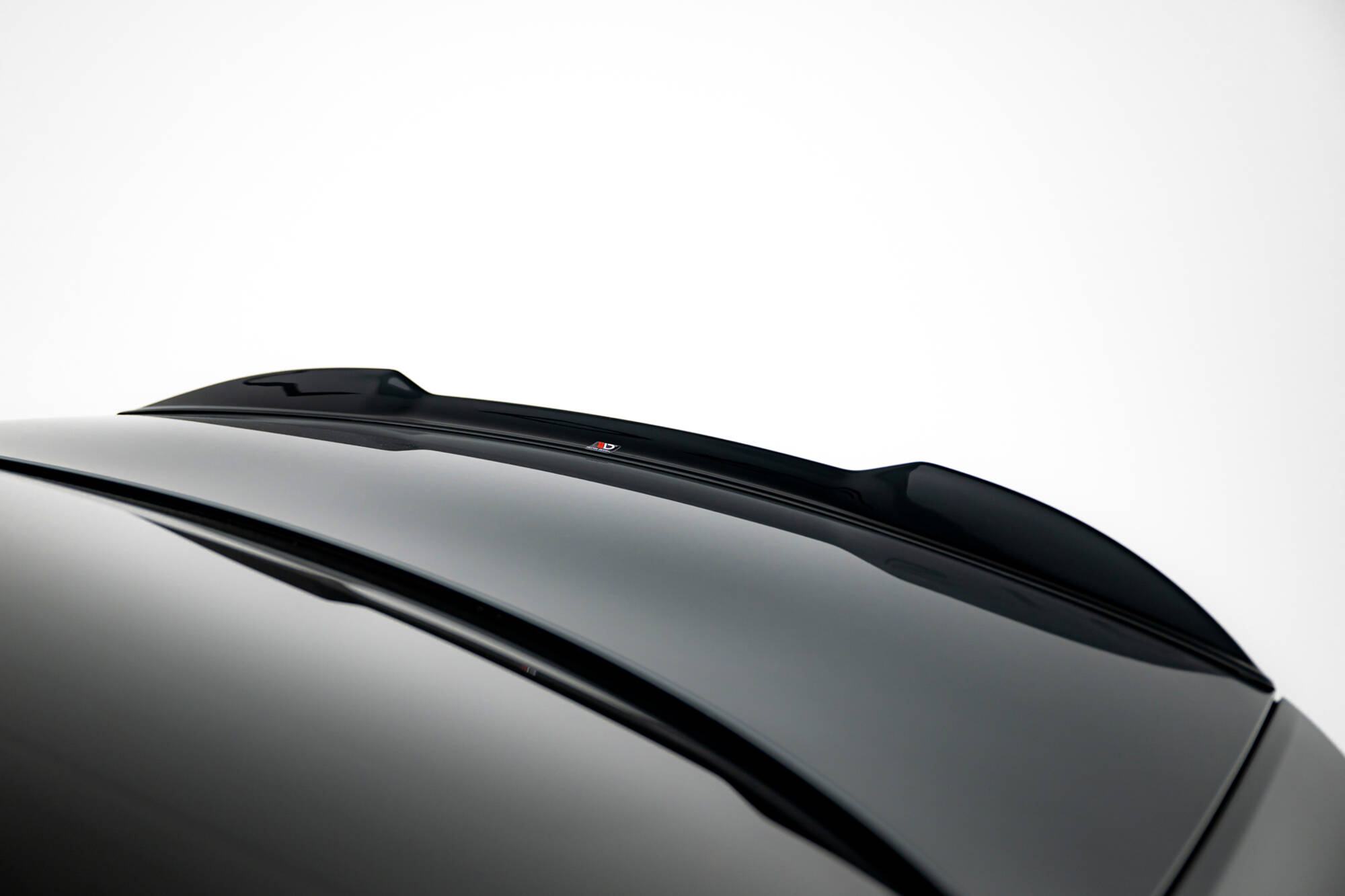 Heck Spoiler Aufsatz Abrisskante 3D passend für Audi S8 / A8 S-Line D5 FL schwarz Hochglanz