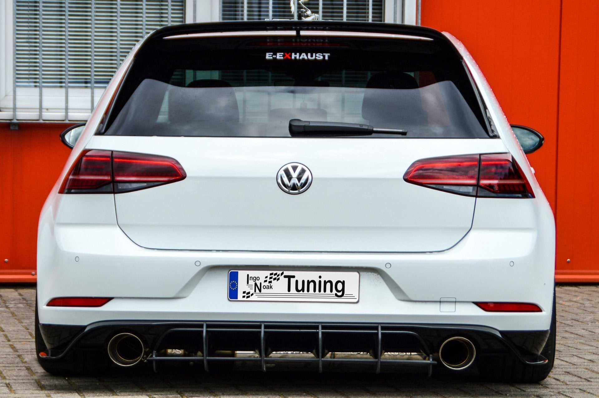 Racing Heckansatz Diffusor für VW Golf 7 GTI TCR
