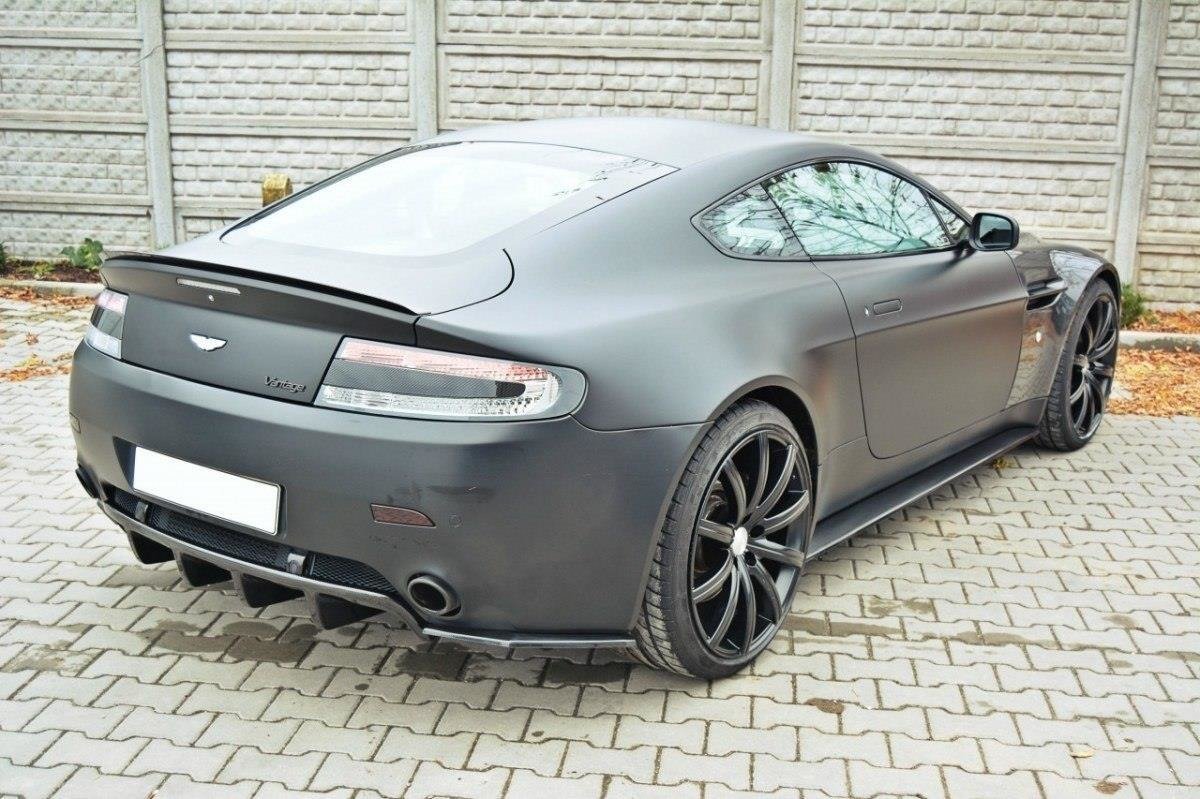 Heckspoiler Lippe passend für Aston Martin V8 VANTAGE schwarz Hochglanz