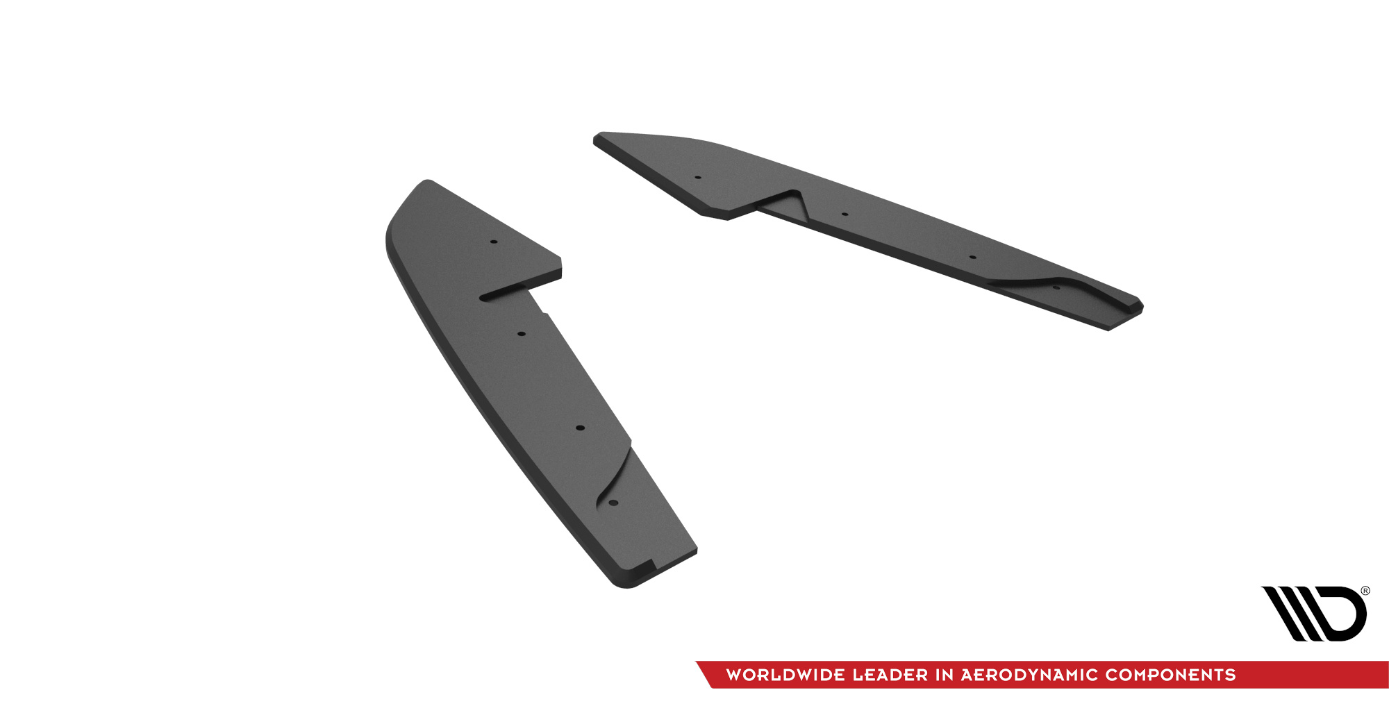 Street Pro Heck Ansatz Flaps passend für Audi S5 Sportback F5 rot