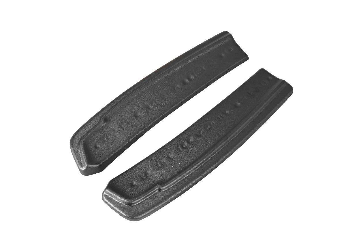 Heck Ansatz Flaps Diffusor für Mercedes GLE W166 AMG-Line schwarz Hochglanz