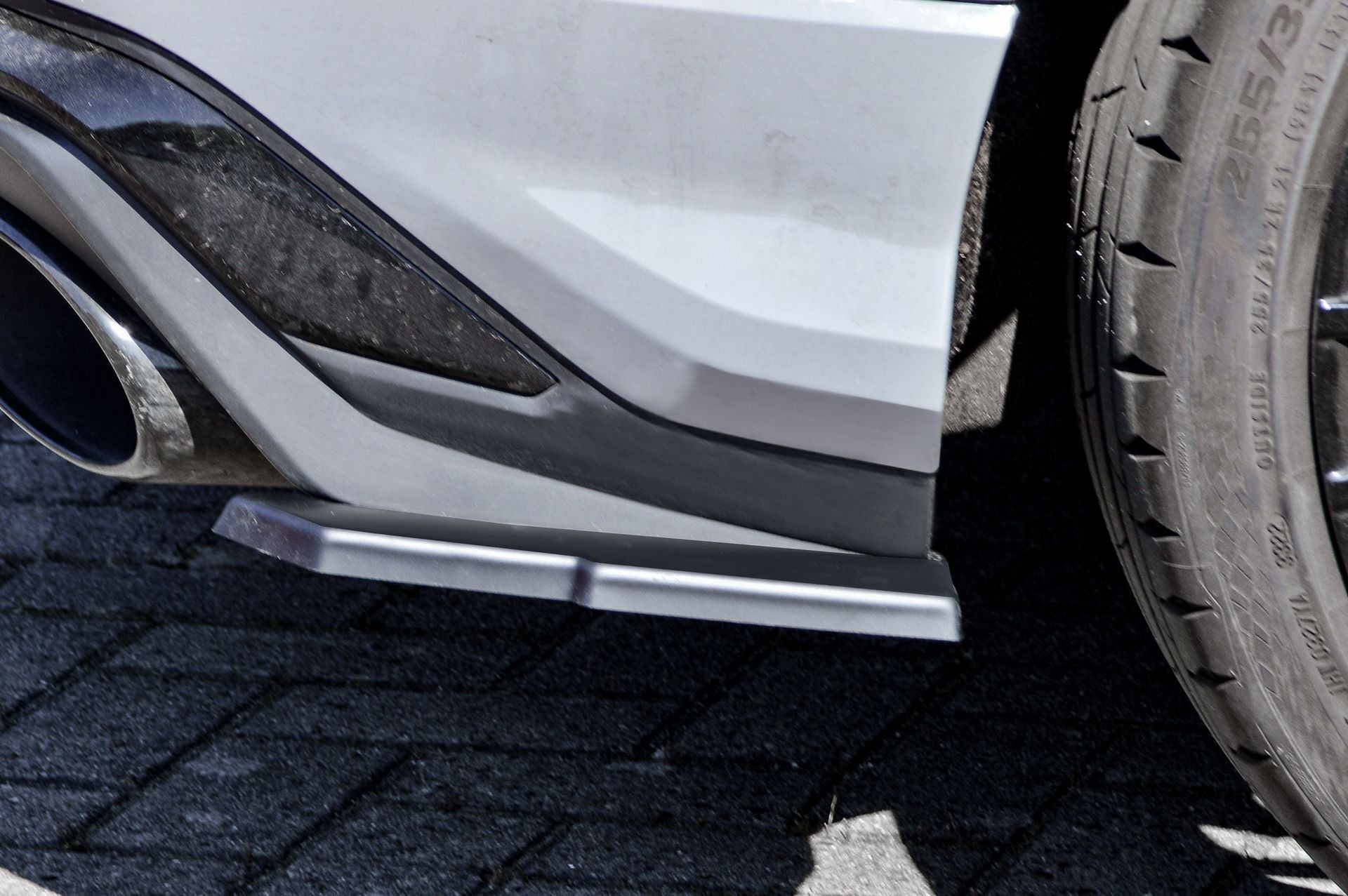 Heckansatz Seitenteile für Audi RSQ3 FN OEM Optik