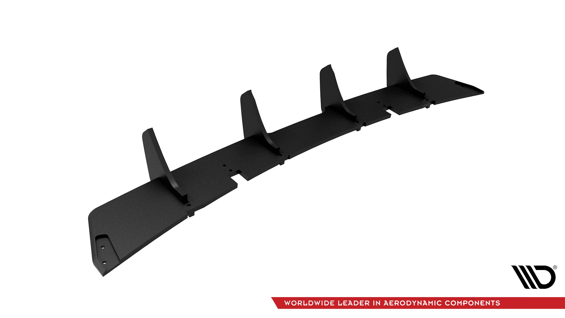 Street Pro Heckschürze Heck Ansatz Diffusor passend für BMW X5M F95 schwarz-rot