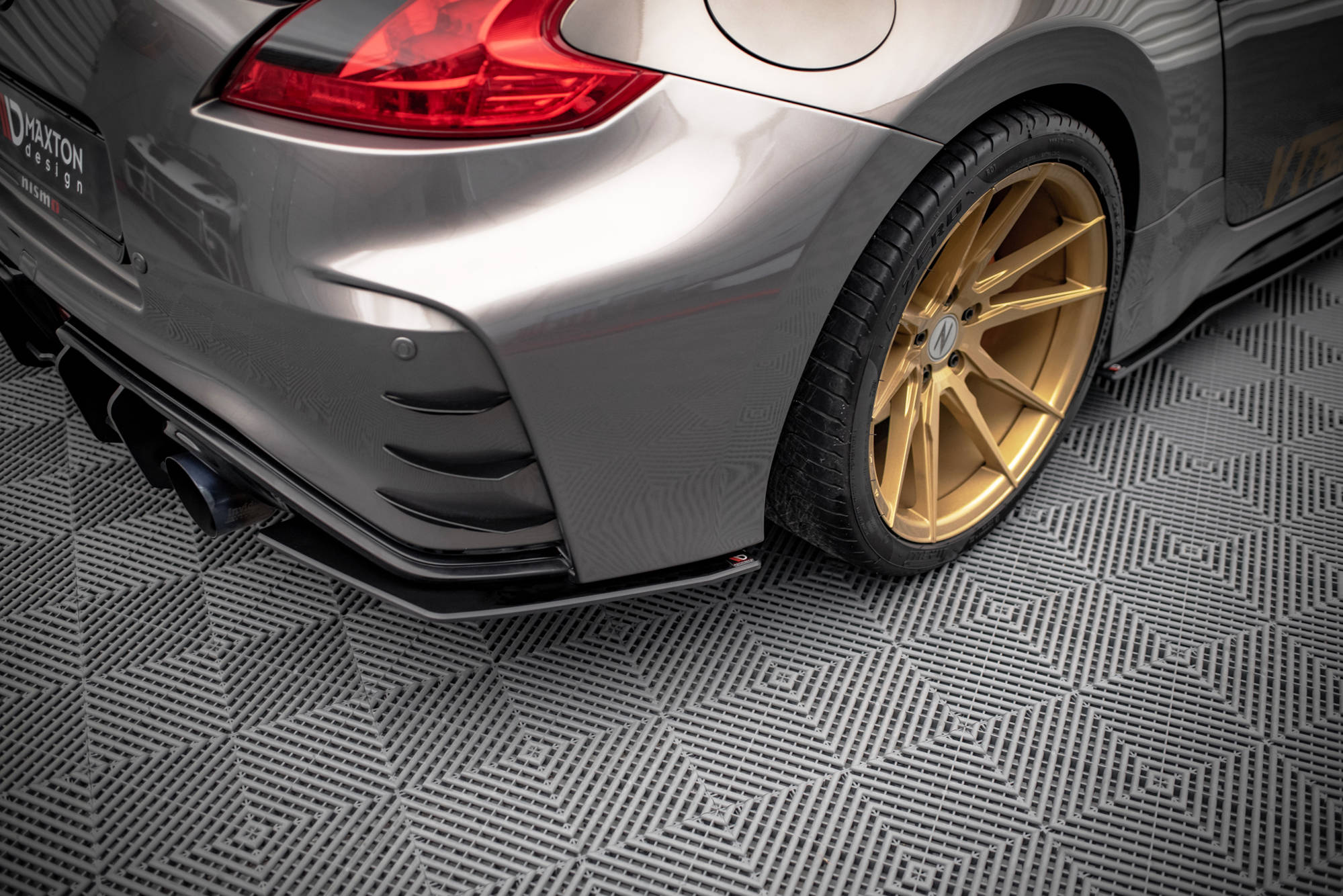 Street Pro Heck Ansatz Flaps passend für Nissan 370Z Nismo FL