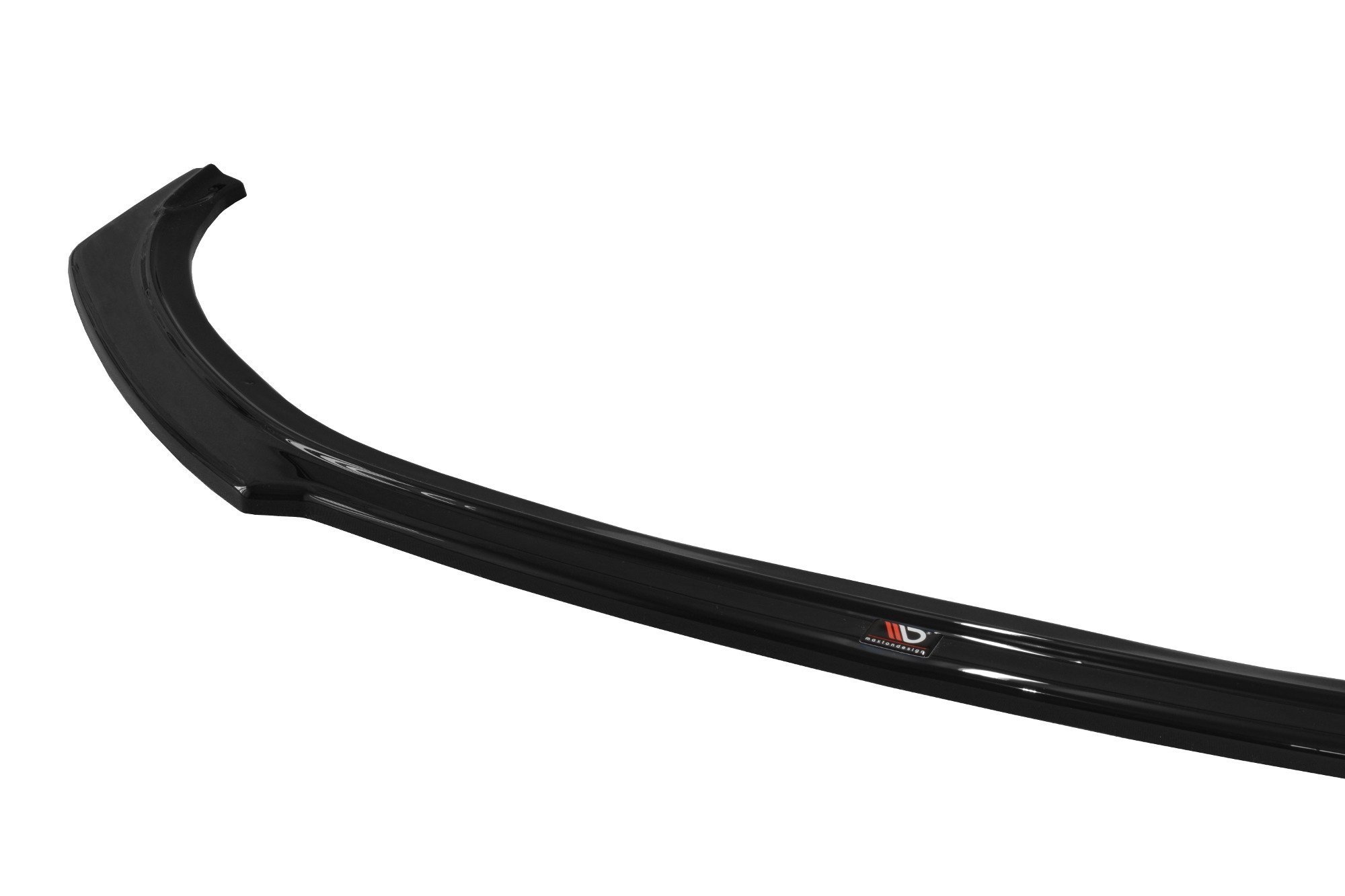 Front Ansatz für Renault Clio Mk4 RS schwarz Hochglanz