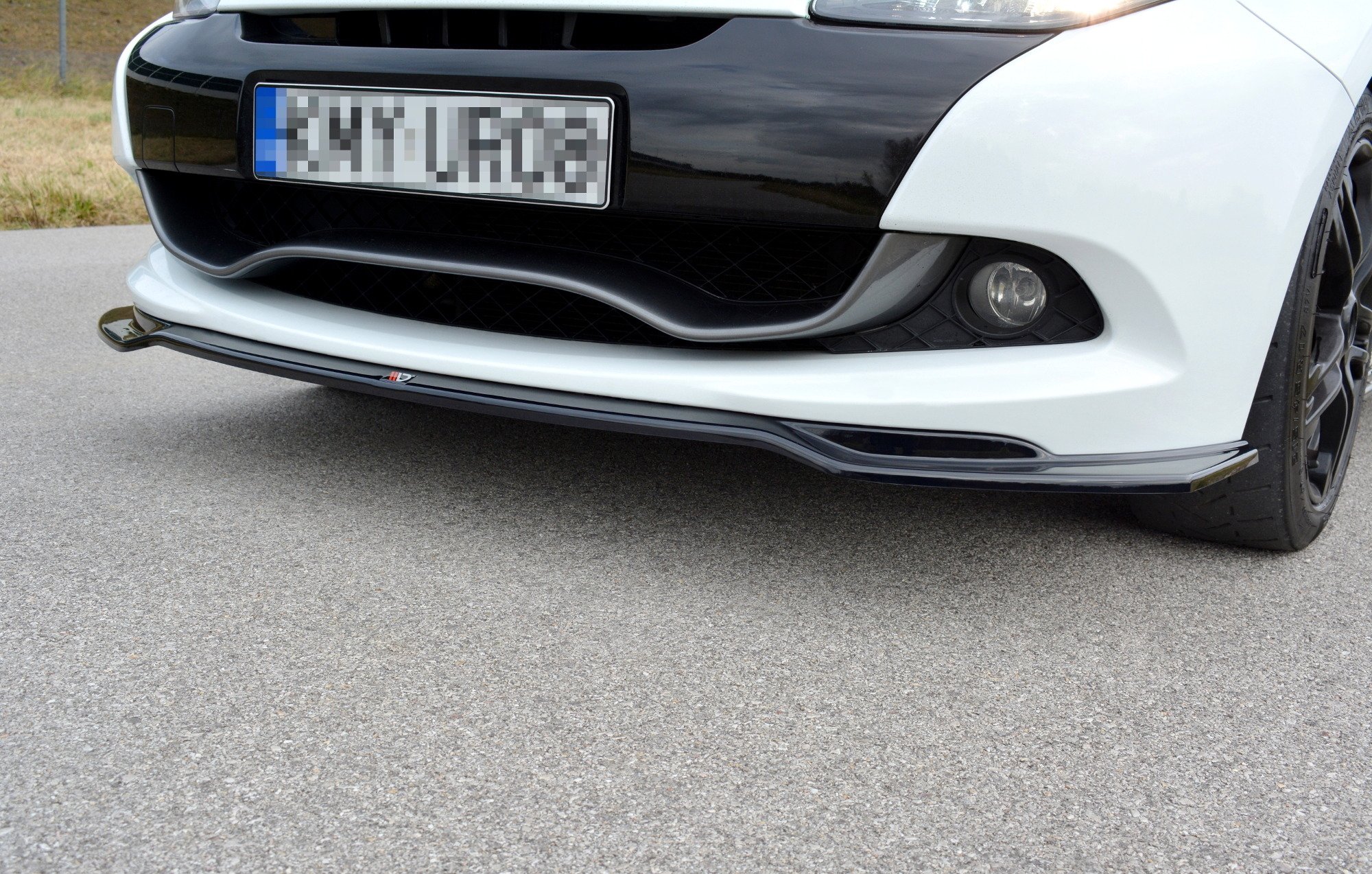 Front Ansatz V.1 für RENAULT CLIO MK3 RS FACELIFT Carbon Look