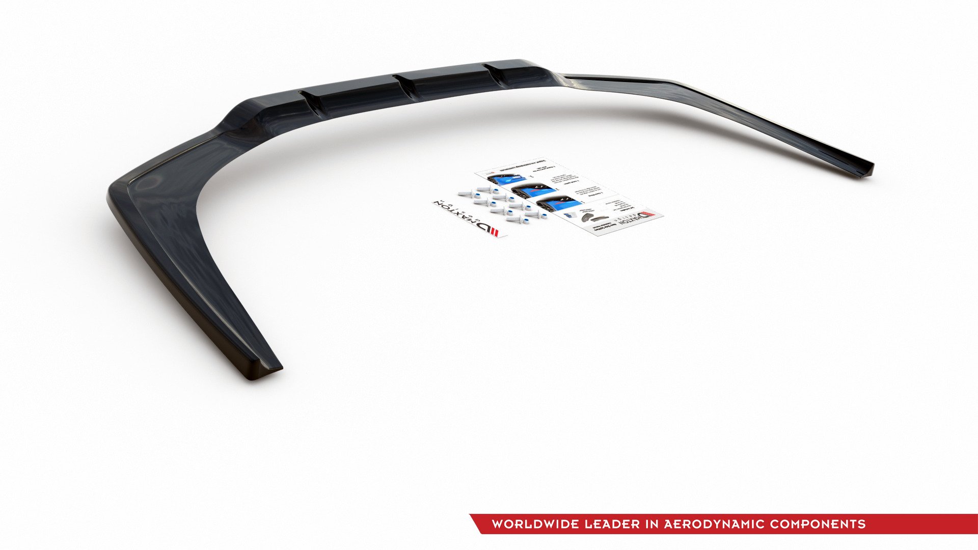 Mittlerer Diffusor Heck Ansatz für BMW 8 Coupe M-Paket G15 Carbon Look