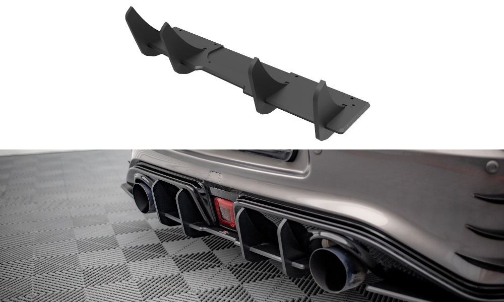 Street Pro Heckschürze Heck Ansatz Diffusor passend für Nissan 370Z Nismo FL