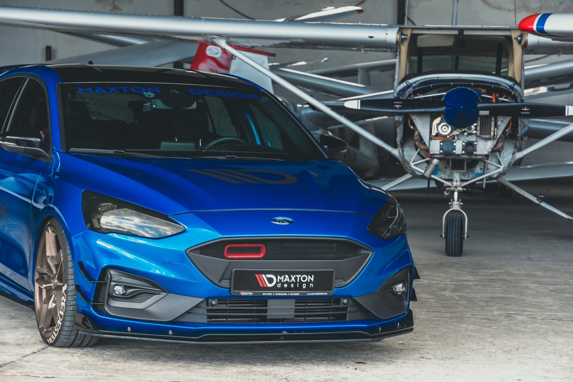 Street Pro Spoilerlippe Front Ansatz passend für Ford Focus Mk4 St-line