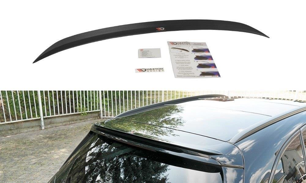 Heck Spoiler Aufsatz Abrisskante passend für Mercedes C-Klasse S205 63 AMG Kombi schwarz Hochglanz