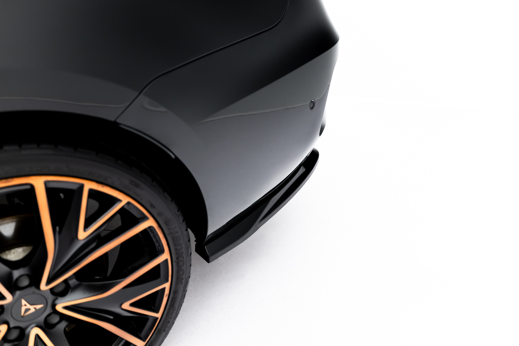 Diffusor Flaps V.4 passend für CUPRA Leon ST Mk1 FL schwarz Hochglanz