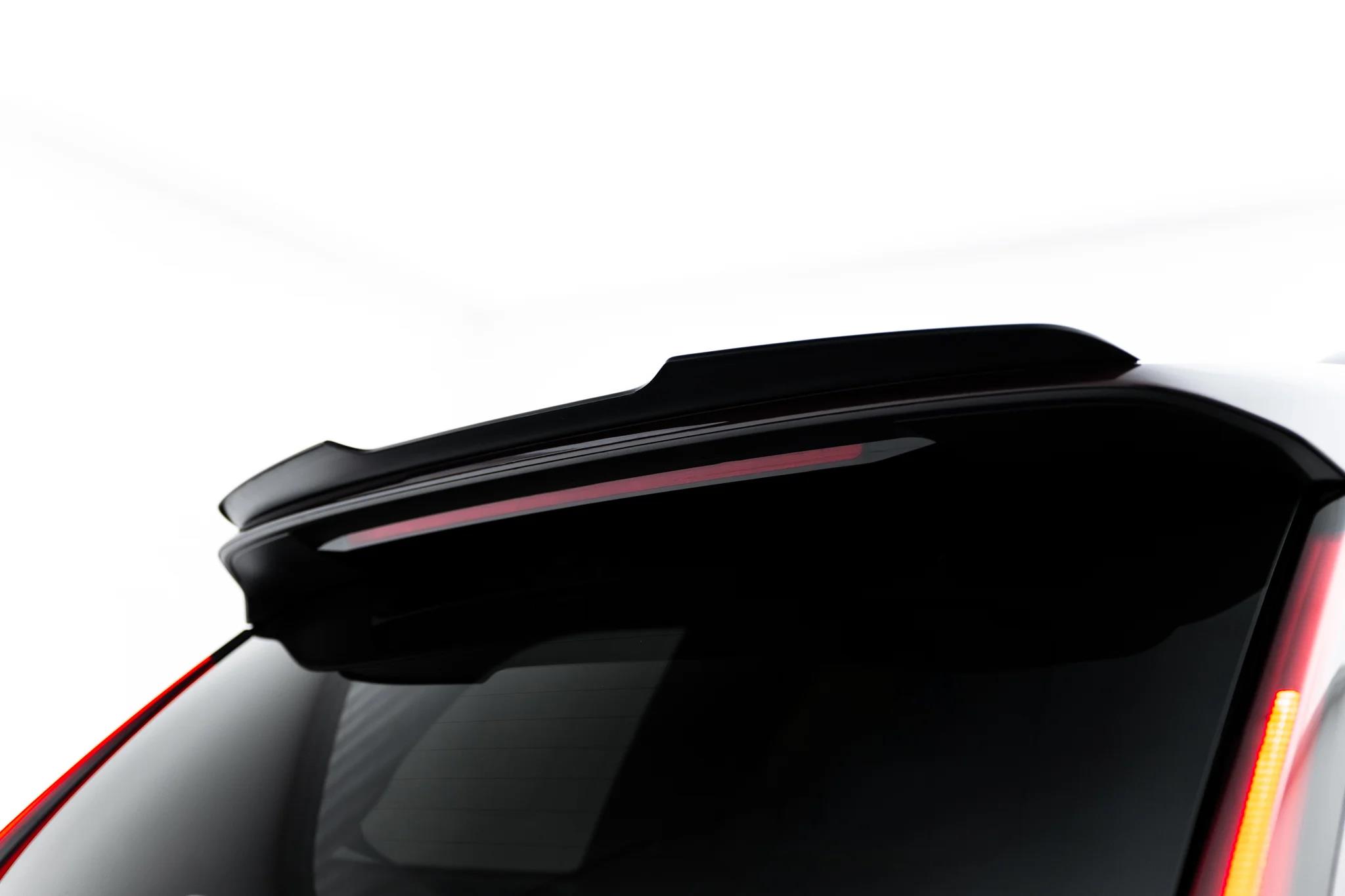 Heckspoiler Lippe Volvo XC90 Mk2 Facelift 2 schwarz Hochglanz