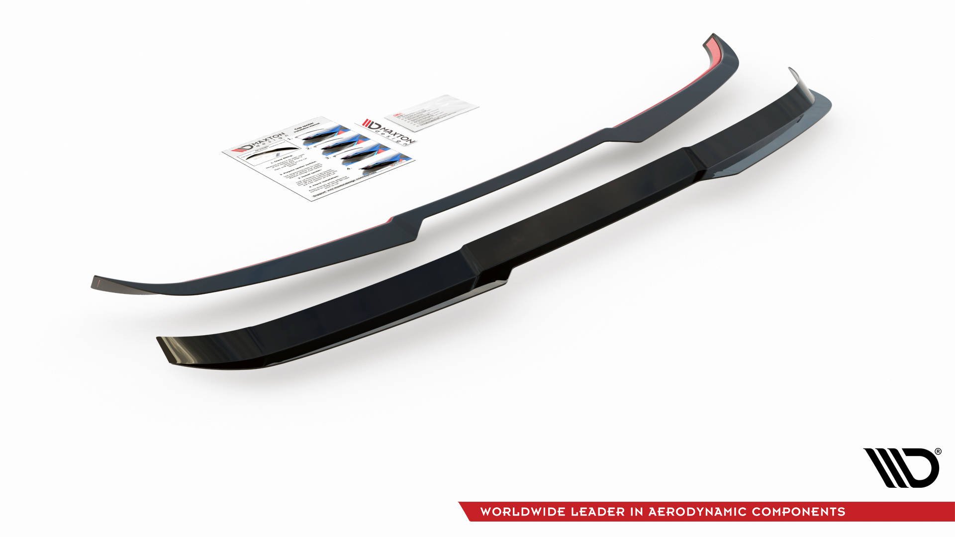 Heck Spoiler Aufsatz Abrisskante passend für Audi SQ5 / Q5 S-Line Mk1 8R schwarz Hochglanz
