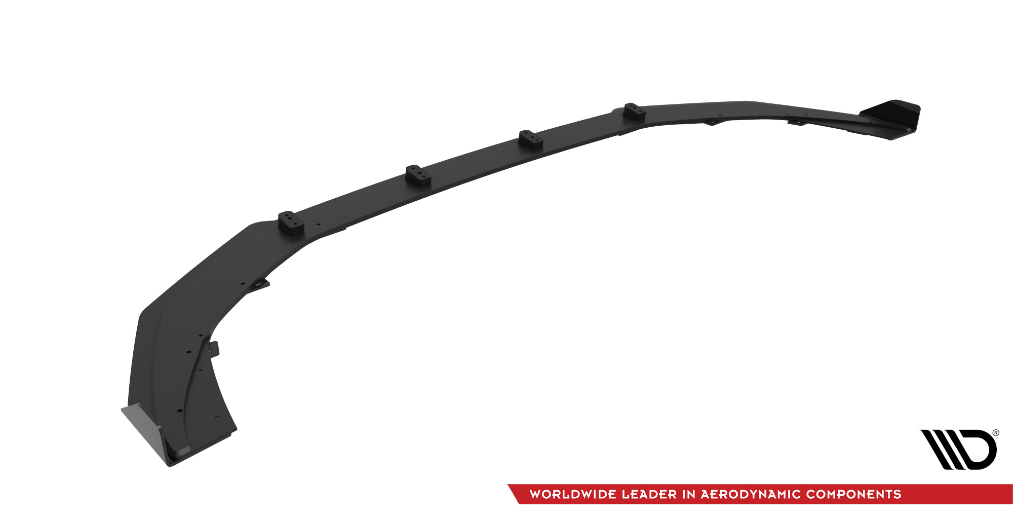 Street Pro Spoilerlippe Front Ansatz + Flaps V.1 passend für Audi RS3 8Y schwarz Hochglanz