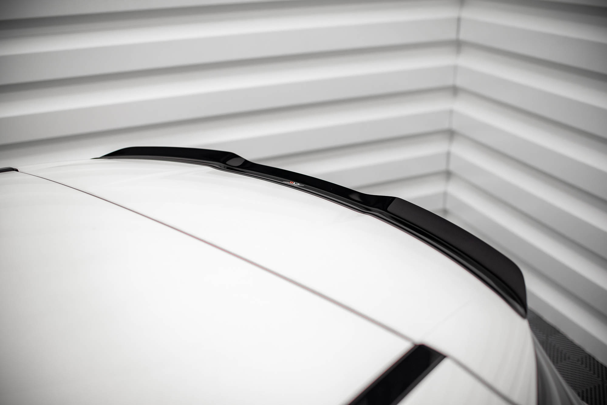 Spoiler CAP für Mercedes-Benz A W176 schwarz Hochglanz