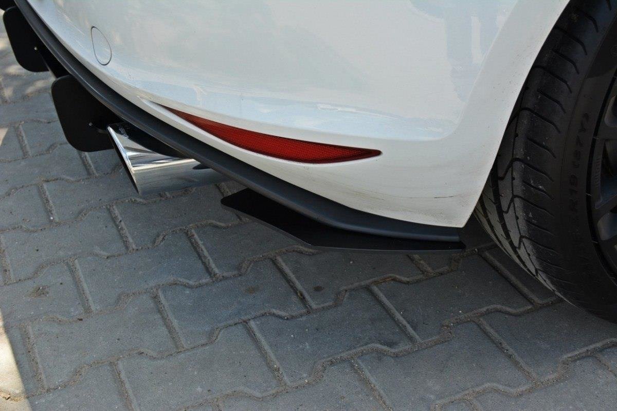 Diffusor für VW GOLF 7 GTI Diffusor Heck Ansatz für Heckschürze für & Heck Ansatz Flaps