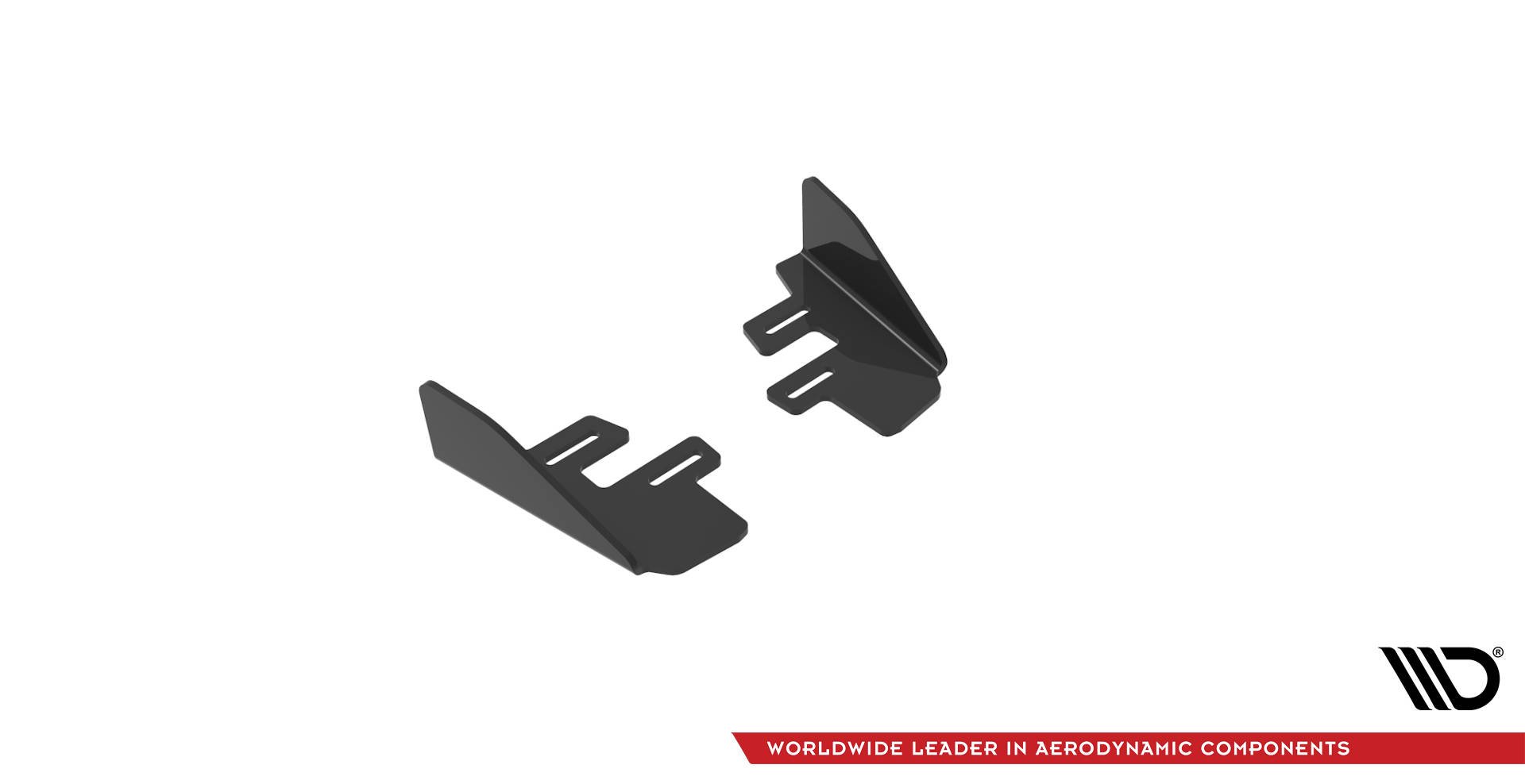 Hintere Seiten Flaps passend für VW Golf R Mk7 FL schwarz Hochglanz