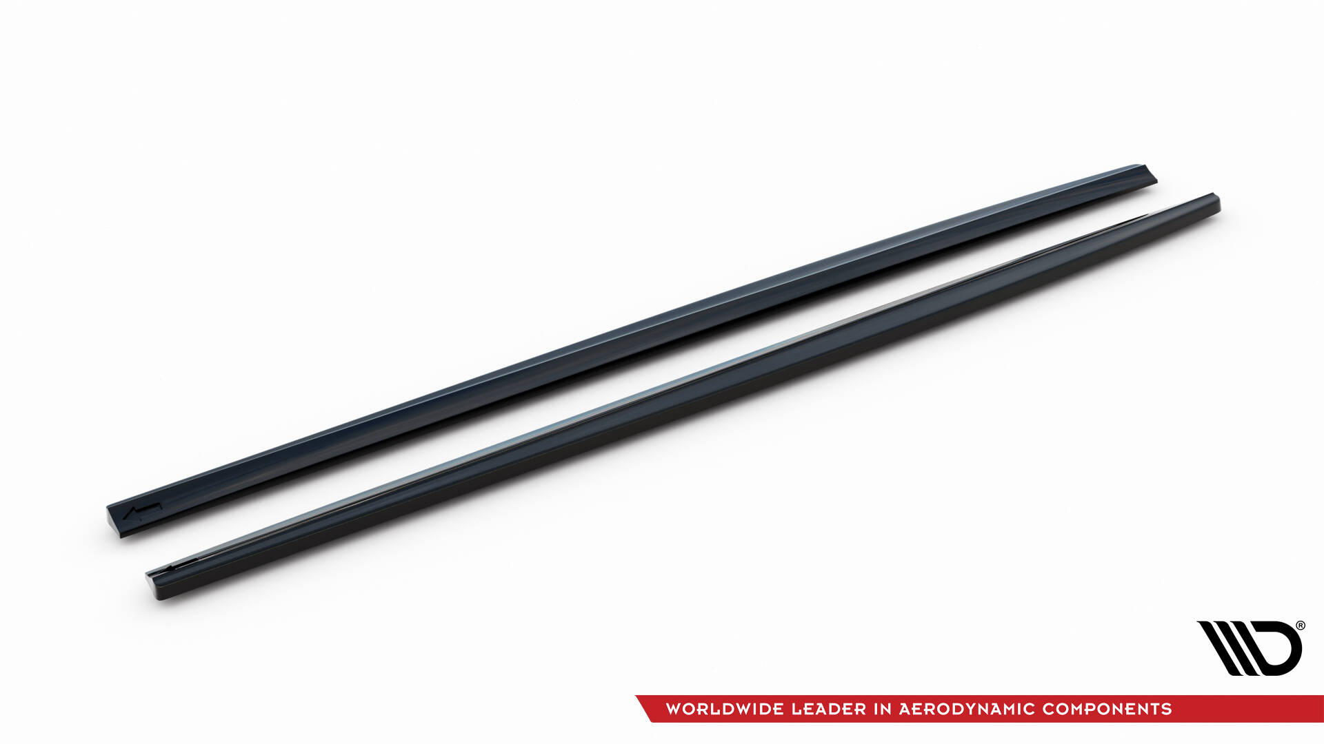Seitenschweller Ansatz für Mercedes-Benz E-Klasse W213 Coupe C238 / Cabriolet A238 AMG-Line / 53 AMG schwarz Hochglanz