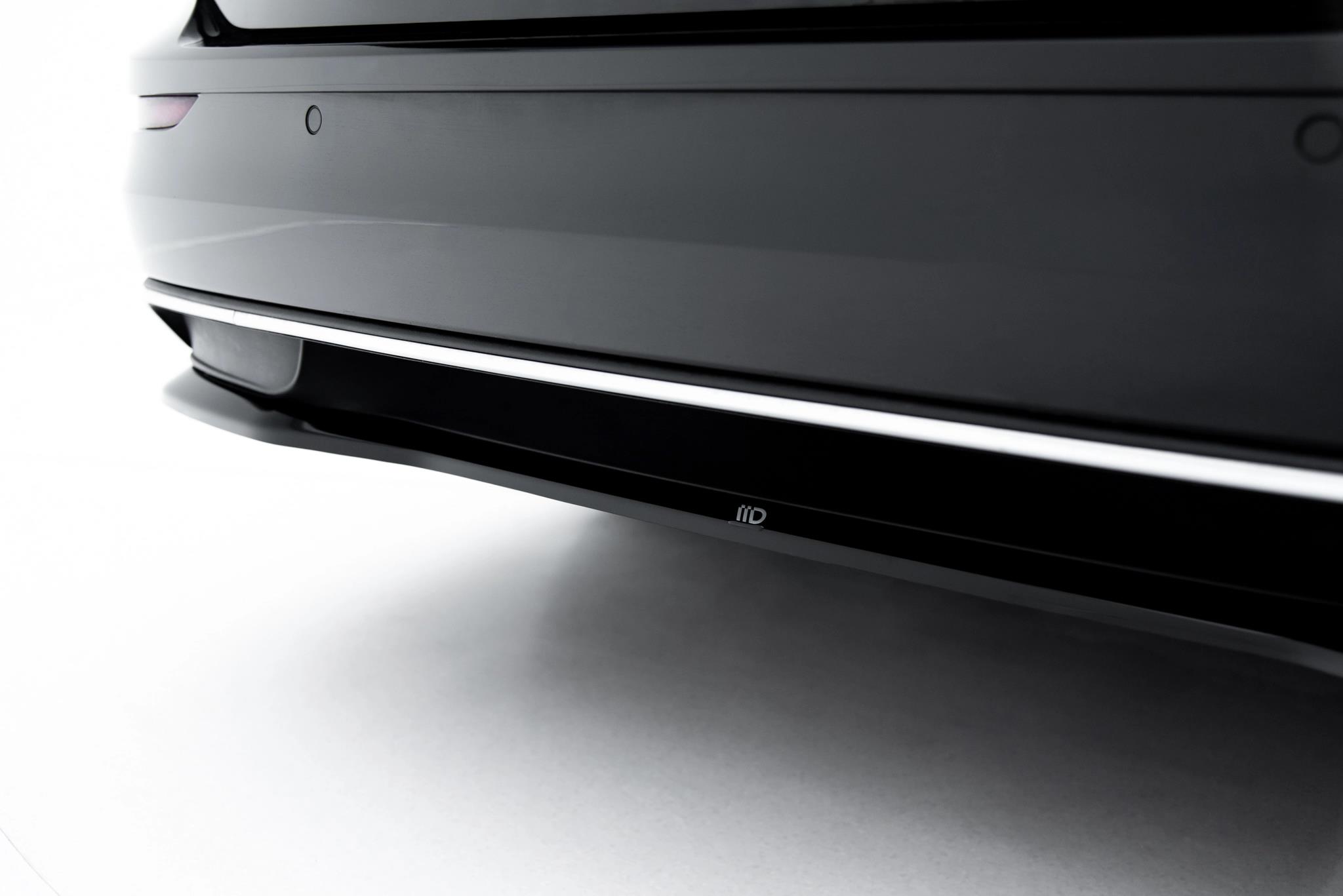 Heckansatz VW Golf Variant Mk8 Facelift schwarz Hochglanz