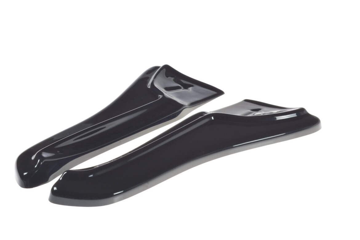Diffusor Flaps V.1 passend für Tesla MODEL X schwarz matt