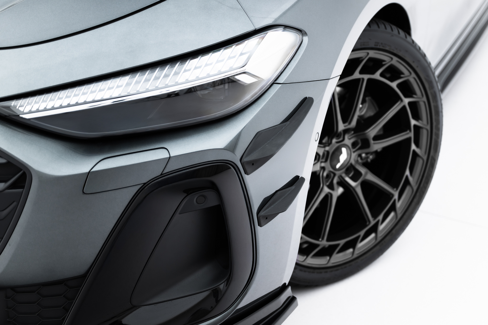 Stoßstangen Flaps Wings vorne Canards passend für Audi A5 S-Line / S5 Limousine / Avant B10