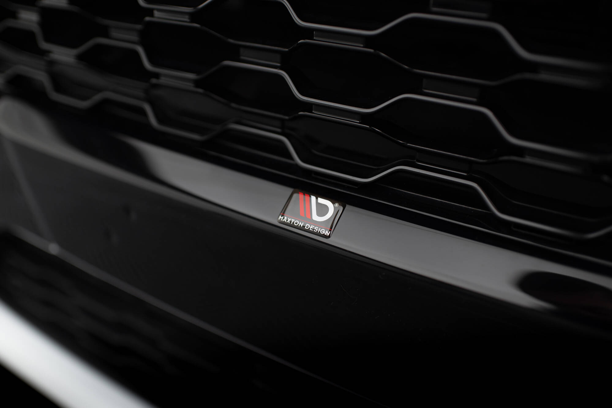 Front Grill Kühlergrill passend für Ford Fiesta ST / ST-Line Mk8 schwarz Hochglanz