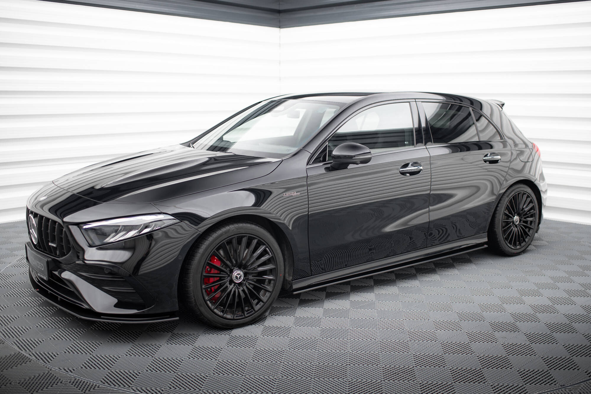 Street Pro Seitenschweller Leisten passend für Mercedes-AMG A35 W177 FL